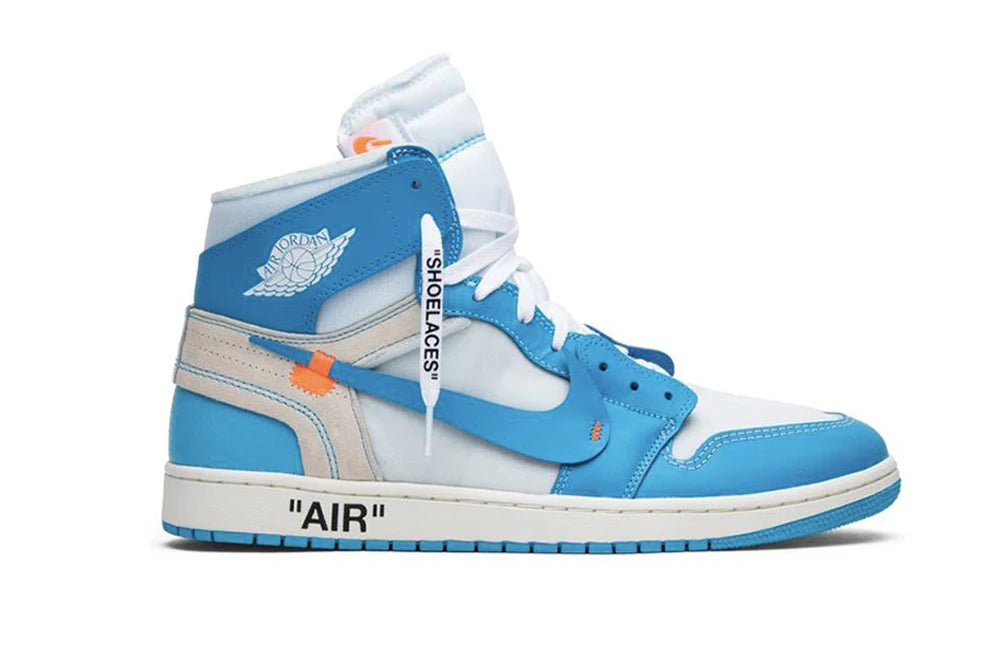 AIR JORDAN 1 OFF-WHITE BLUE “UNC” UNIVERSITY BLUE