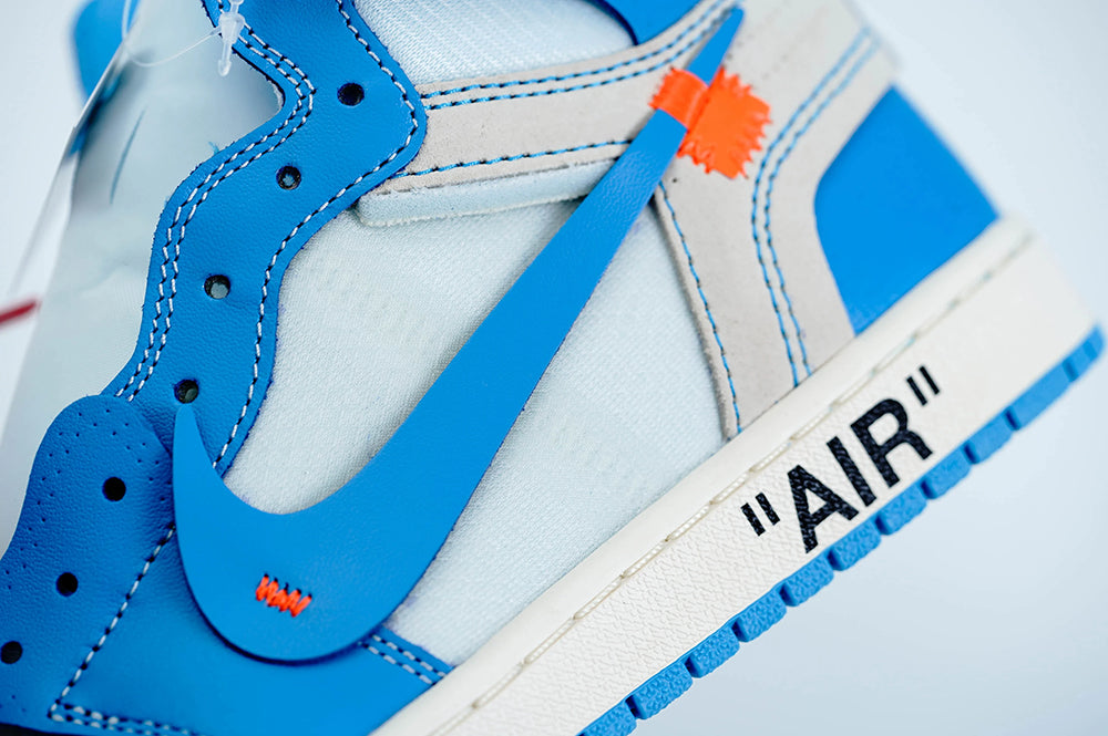 AIR JORDAN 1 OFF-WHITE BLUE “UNC” UNIVERSITY BLUE