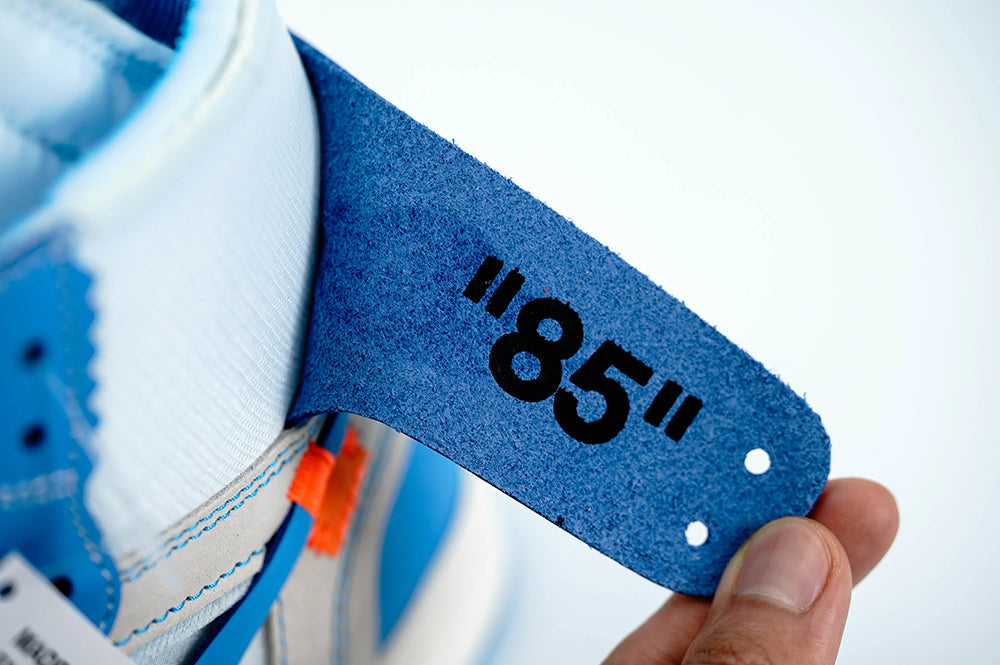 AIR JORDAN 1 OFF-WHITE BLUE “UNC” UNIVERSITY BLUE